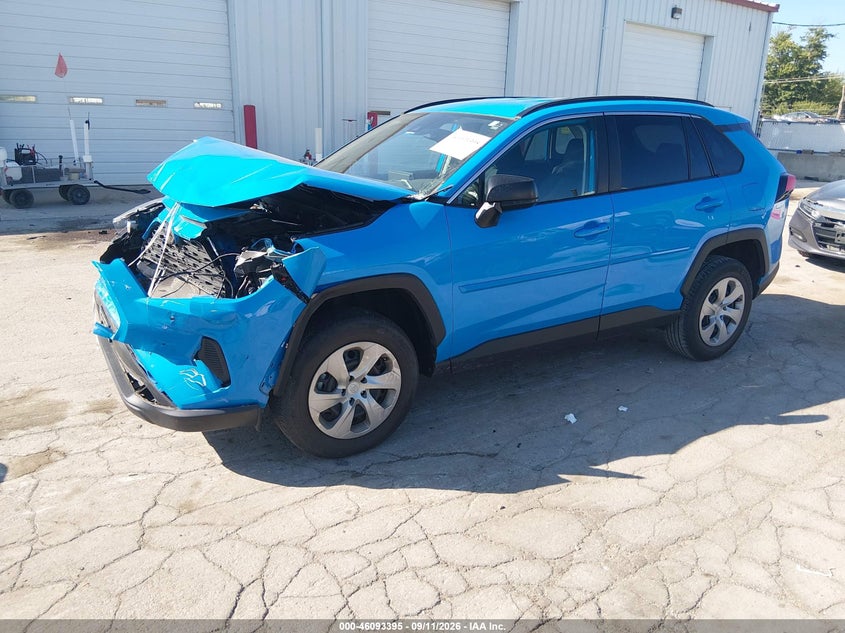 Vin: 2t3h1rfv3mw146031, lot: 46593000, toyota rav4 le 20212