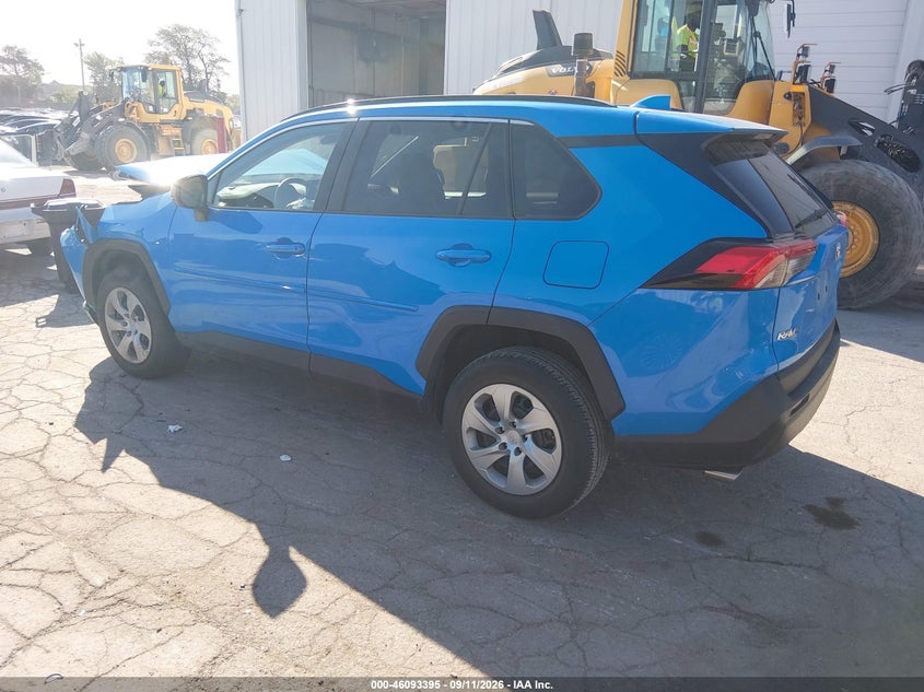 Vin: 2t3h1rfv3mw146031, lot: 46593000, toyota rav4 le 20213