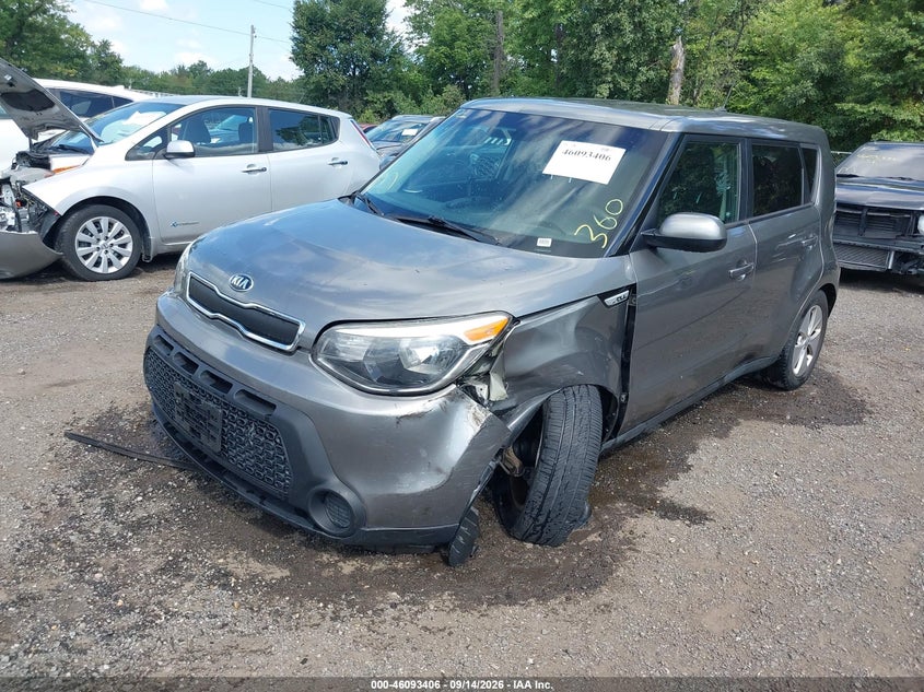 Vin: kndjn2a2xg7242720, lot: 46593013, kia soul ! 20162