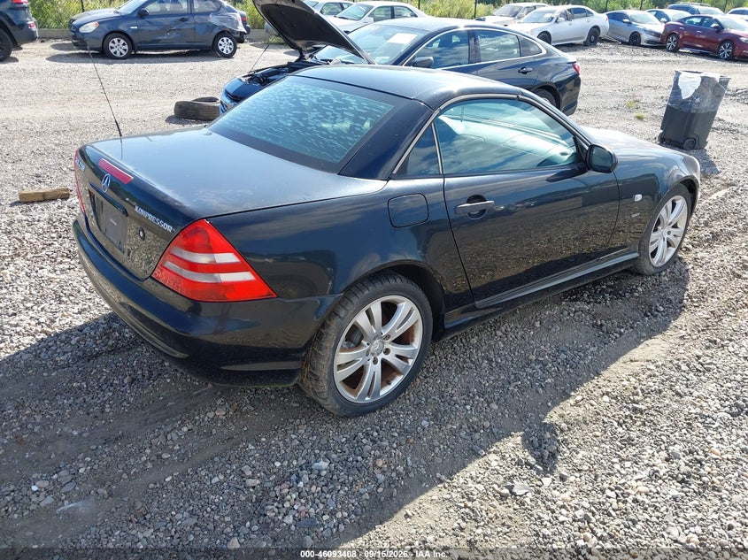 2000 MERCEDES-BENZ SLK 230 auction photo 4
