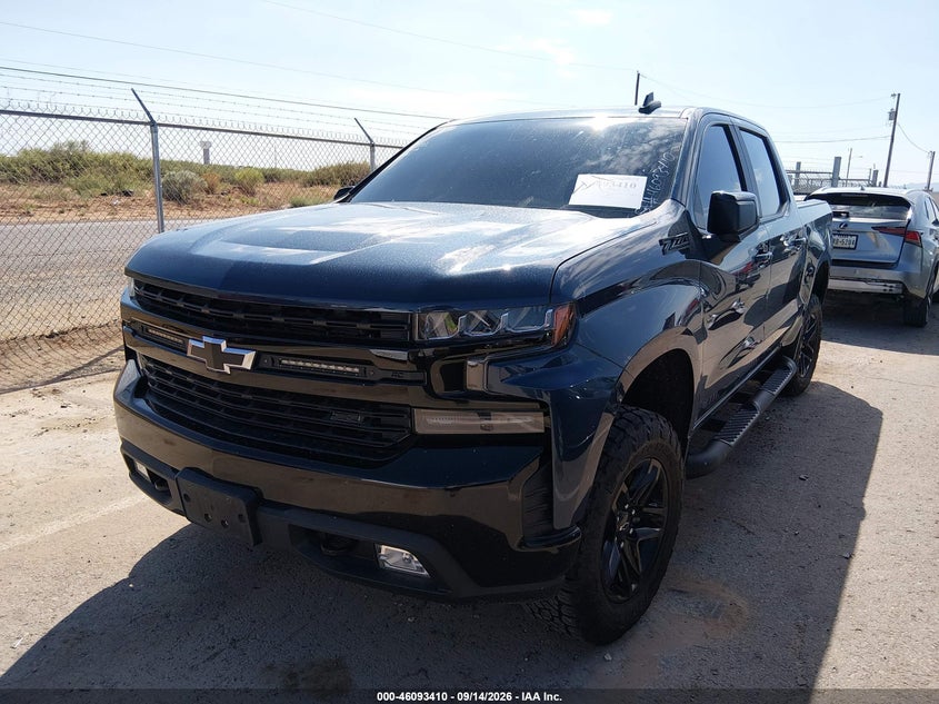Vin: 3gcpyfed0mg468267, lot: 46593018, chevrolet silverado 1500 4wd  short bed lt trail boss 20212