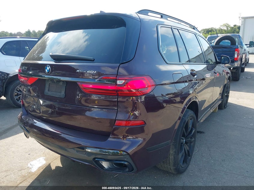 Vin: 5uxcw2c06m9e21422, lot: 46593032, bmw x7 xdrive40i 20214