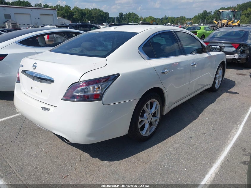Vin: 1n4aa5ap1cc852781, lot: 46593048, nissan maxima 3.5 sv 20124