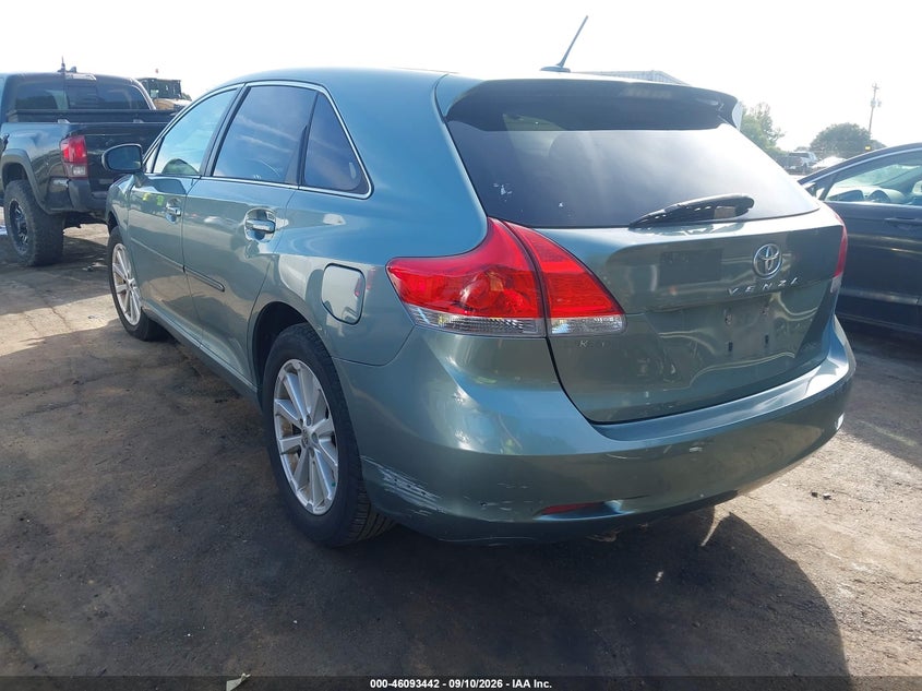 Vin: 4t3za3bb2bu041345, lot: 46593049, toyota venza 20113