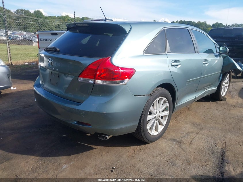 Vin: 4t3za3bb2bu041345, lot: 46593049, toyota venza 20114
