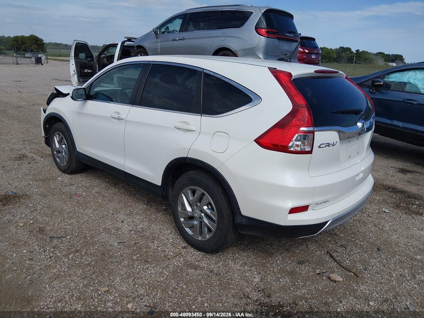Vin: 5j6rm4h53gl015663, lot: 46593057, honda cr-v ex 20163
