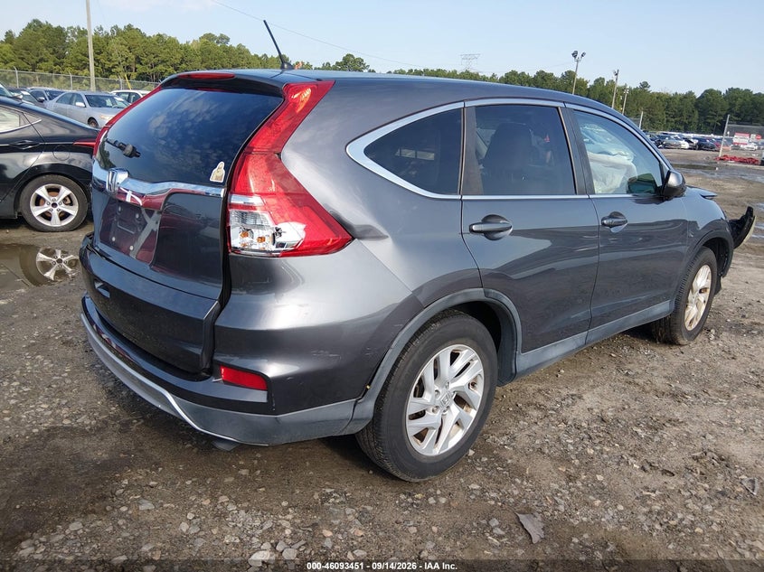 Vin: 2hkrm3h59fh529584, lot: 46593058, honda cr-v ex 20154