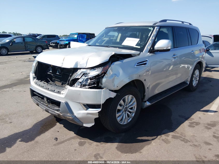 Vin: jn8ay2ac4m9147283, lot: 46593062, nissan armada sv 2wd 20212