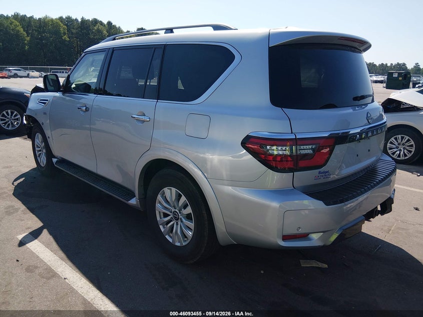 Vin: jn8ay2ac4m9147283, lot: 46593062, nissan armada sv 2wd 20213