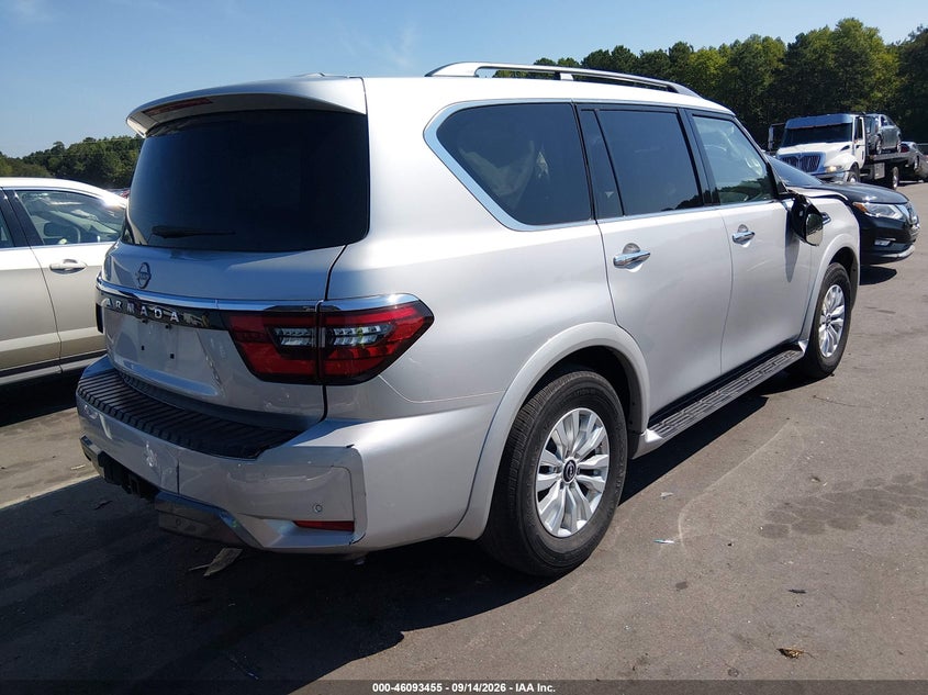 Vin: jn8ay2ac4m9147283, lot: 46593062, nissan armada sv 2wd 20214