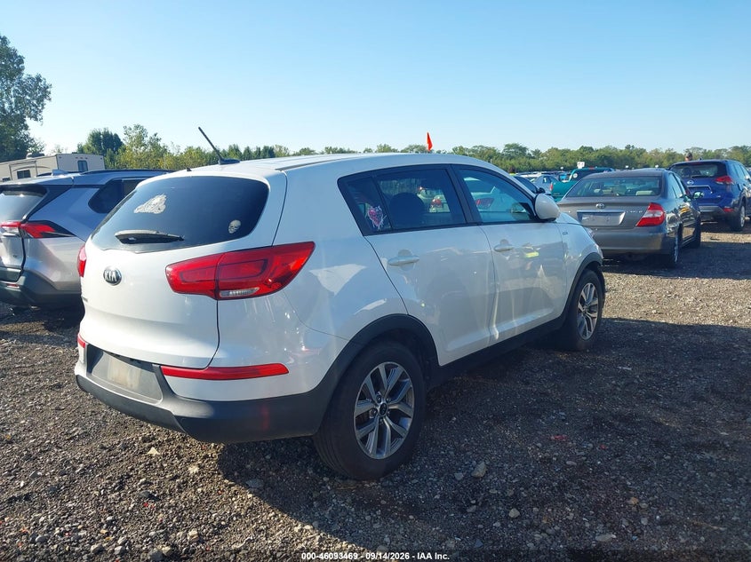 Vin: kndpbcac8g7880224, lot: 46593076, kia sportage lx 20164