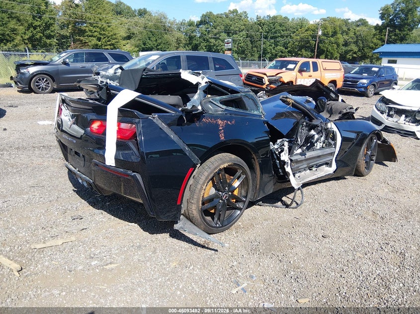 Vin: 1g1yk2d74e5104882, lot: 46593089, chevrolet corvette stingray z51 20144