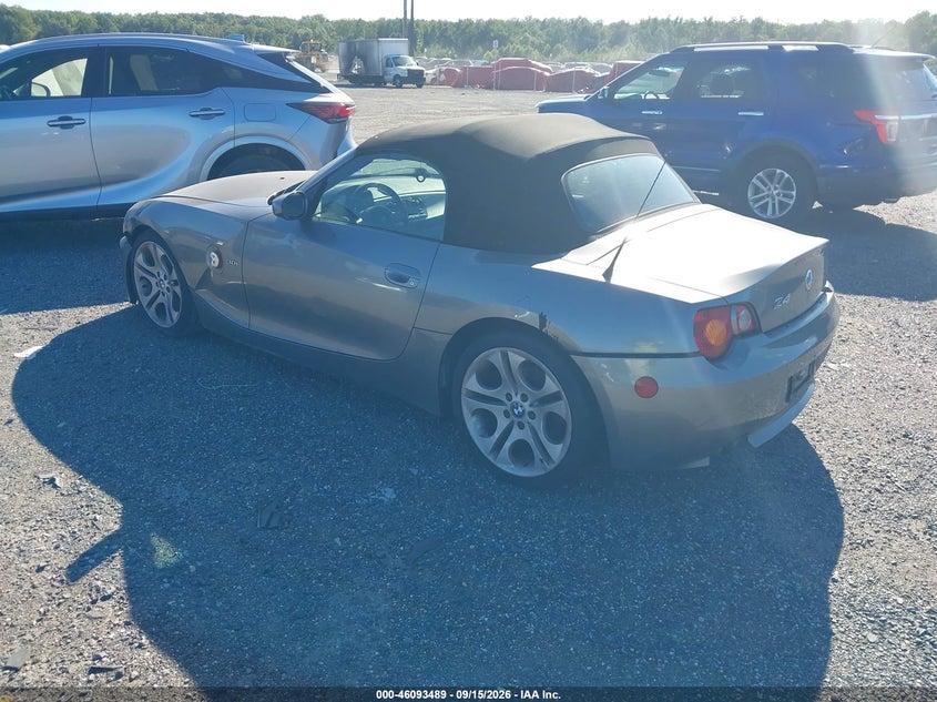 BMW Z4 2003 VIN 4USBT53473LU02526