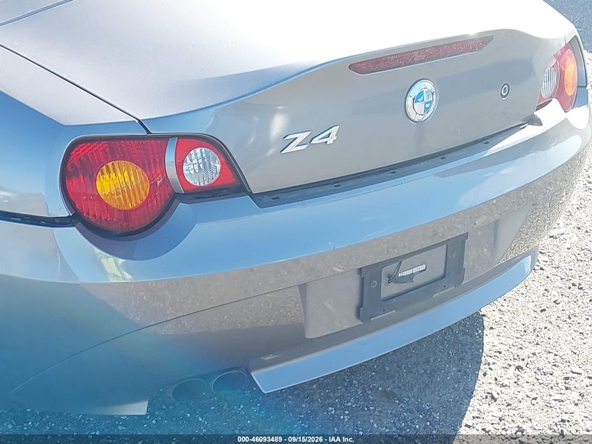 BMW Z4 2003 VIN 4USBT53473LU02526