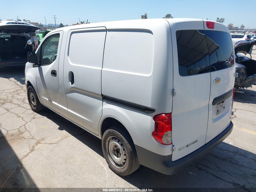 Vin: 3n63m0yn5fk693826, lot: 46593119, chevrolet city express 1ls 20153