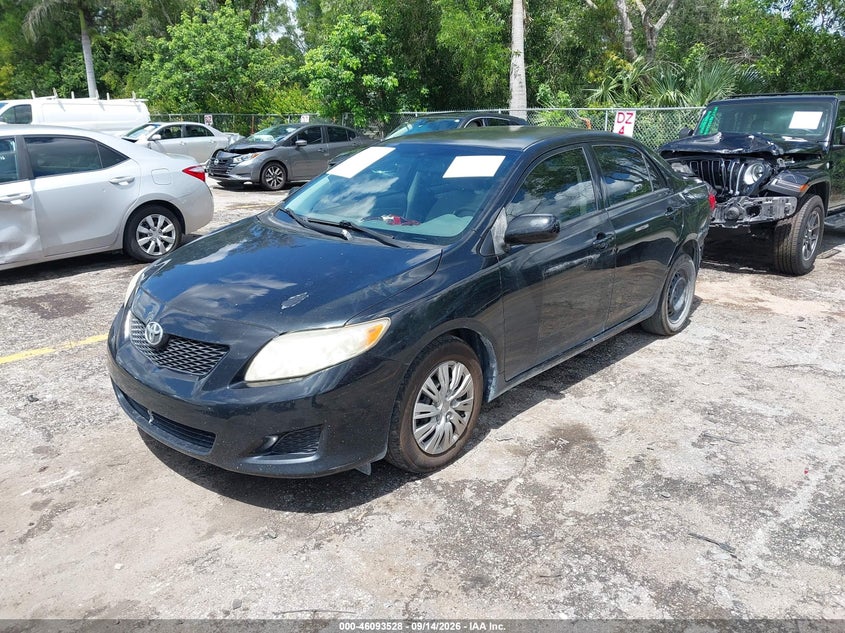 Vin: jtdbu4ee9a9119672, lot: 46593135, toyota corolla le 20102