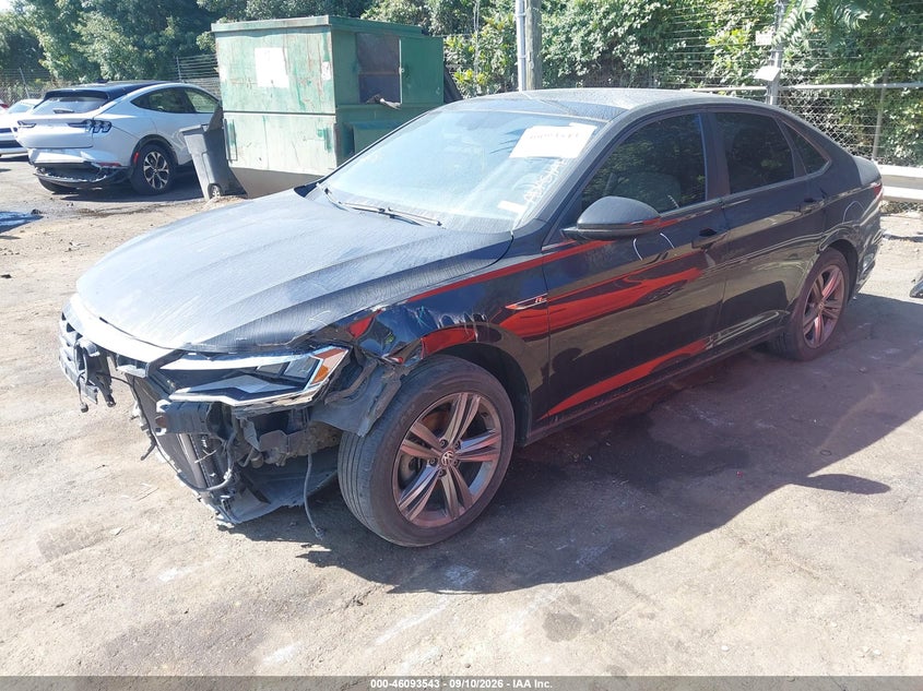 2019 Volkswagen Jetta, Удар спереду, IAAI, VIN 3VWC57BU0KM067525 — фото 2