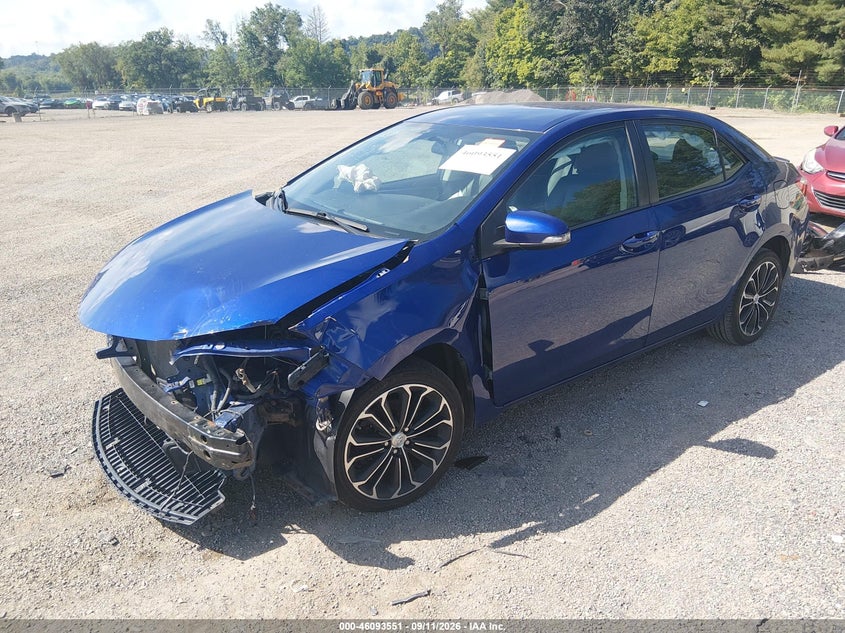 Vin: 2t1burhe4fc248073, lot: 46593158, toyota corolla s plus 20152