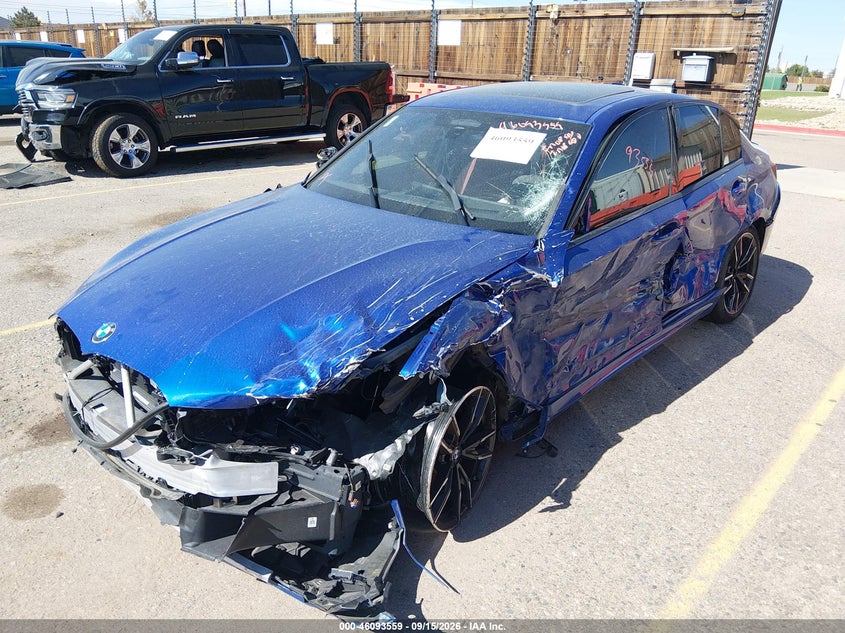 Vin: 3mw49ff08r8e46690, lot: 46593166, bmw m340i m340i xdrive 20242