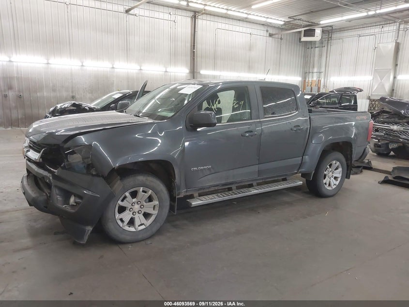Vin: 1gcgtce33g1335381, lot: 46593176, chevrolet colorado lt 20162