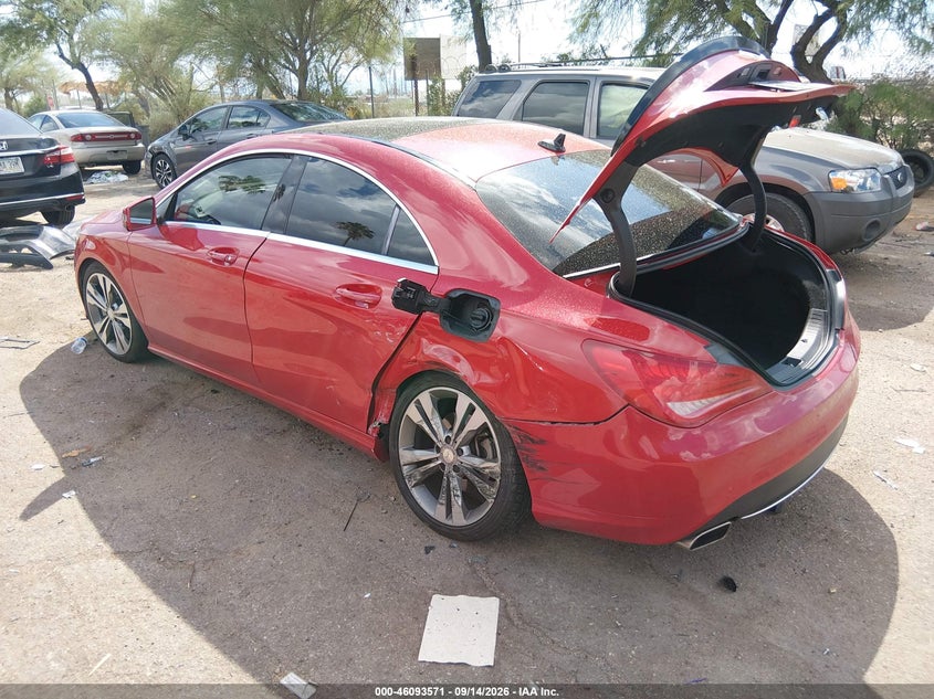 Vin: wddsj4eb5en040176, lot: 46593178, mercedes-benz cla 250 20143
