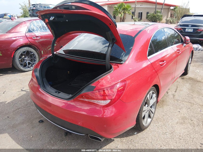Vin: wddsj4eb5en040176, lot: 46593178, mercedes-benz cla 250 20144