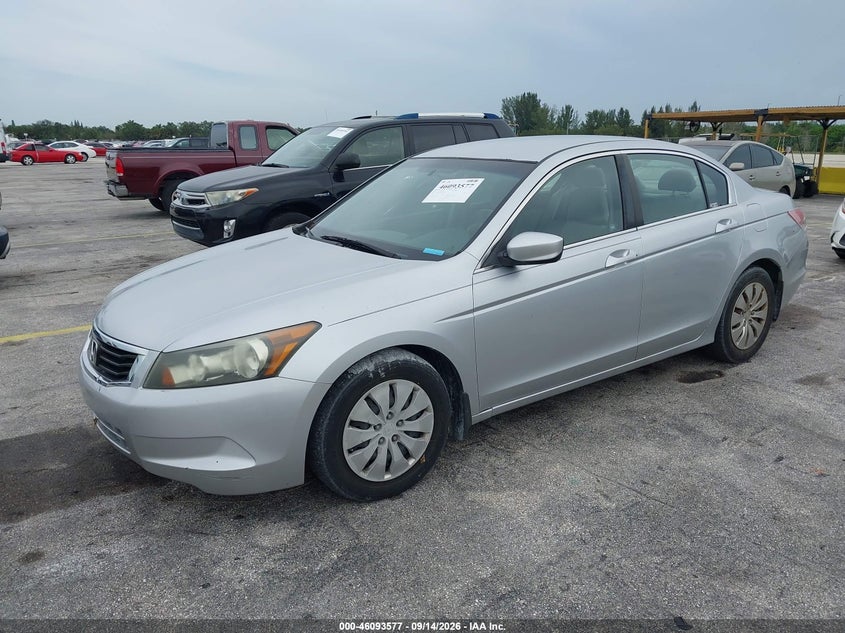 Vin: 1hgcp2f3xaa008612, lot: 46593184, honda accord 2.4 lx 20102