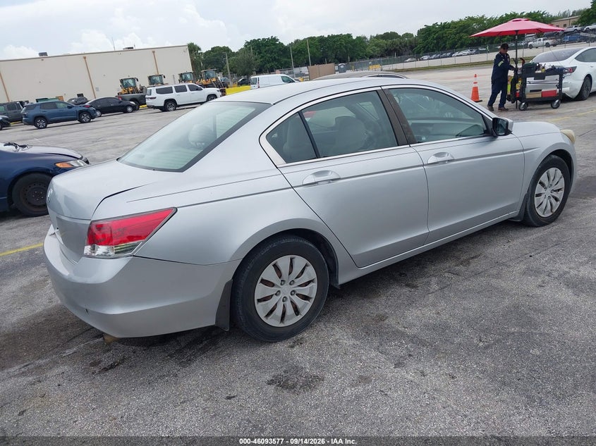 Vin: 1hgcp2f3xaa008612, lot: 46593184, honda accord 2.4 lx 20104
