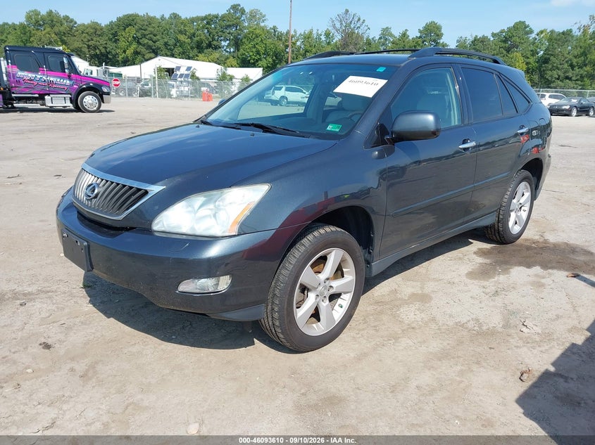 LEXUS RX 350 2008 VIN 2T2HK31U68C079624
