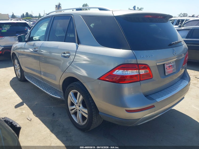 2013 MERCEDES-BENZ ML 350 auction photo 3