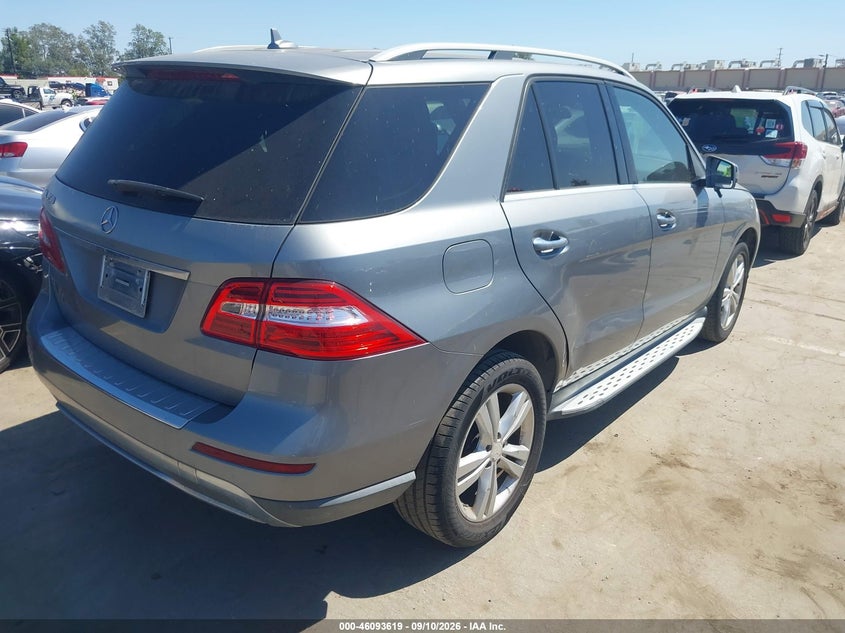 2013 MERCEDES-BENZ ML 350 auction photo 4