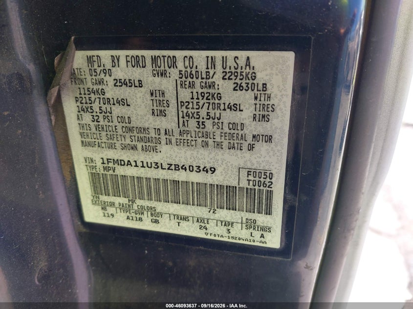 Photo 9 - FORD AEROSTAR