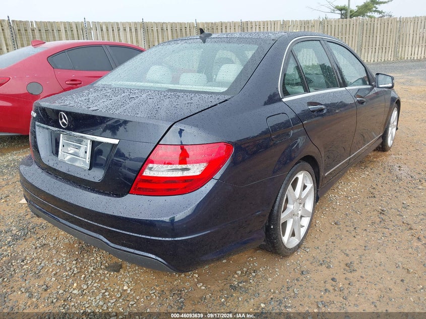 Vin: wddgf4hb1ea935674, lot: 46593246, mercedes-benz c 250 sport 20144
