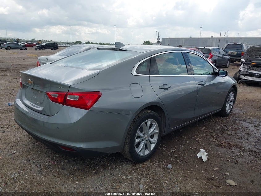 Vin: 1g1zd5st4sf136303, lot: 46593278, chevrolet malibu fwd 1lt 20254