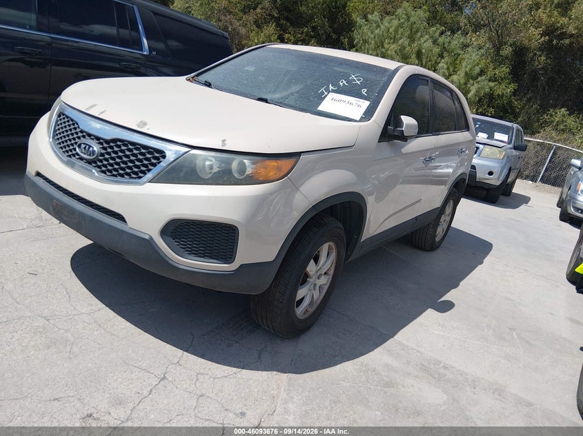 Vin: 5xykt3a15bg053704, lot: 46593283, kia sorento lx 20112
