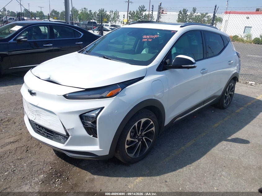 Vin: 1g1fz6s0xp4144294, lot: 46593297, chevrolet bolt euv fwd premier 20232