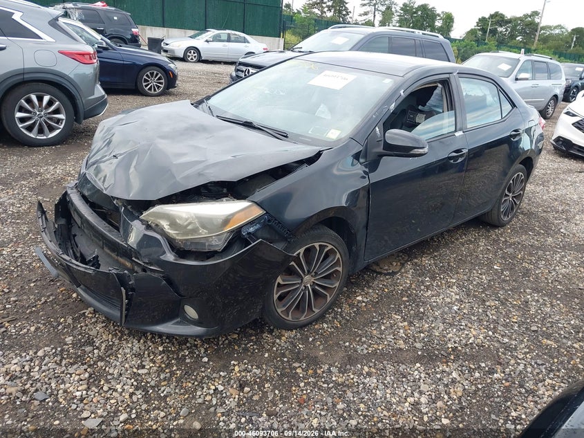 2015 TOYOTA COROLLA auction photo 2