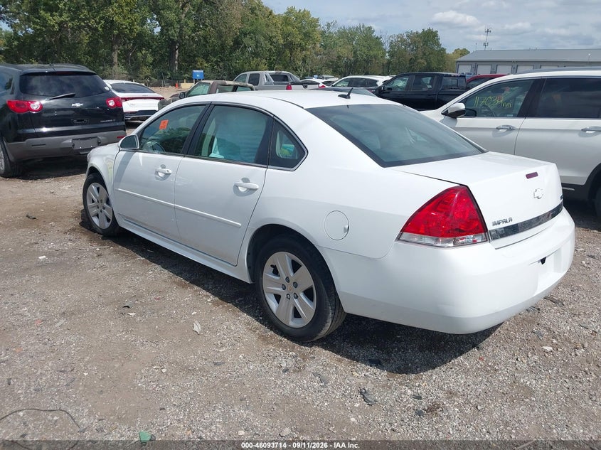 Vin: 2g1wa5ek9b1108602, lot: 46593321, chevrolet impala ls 20113
