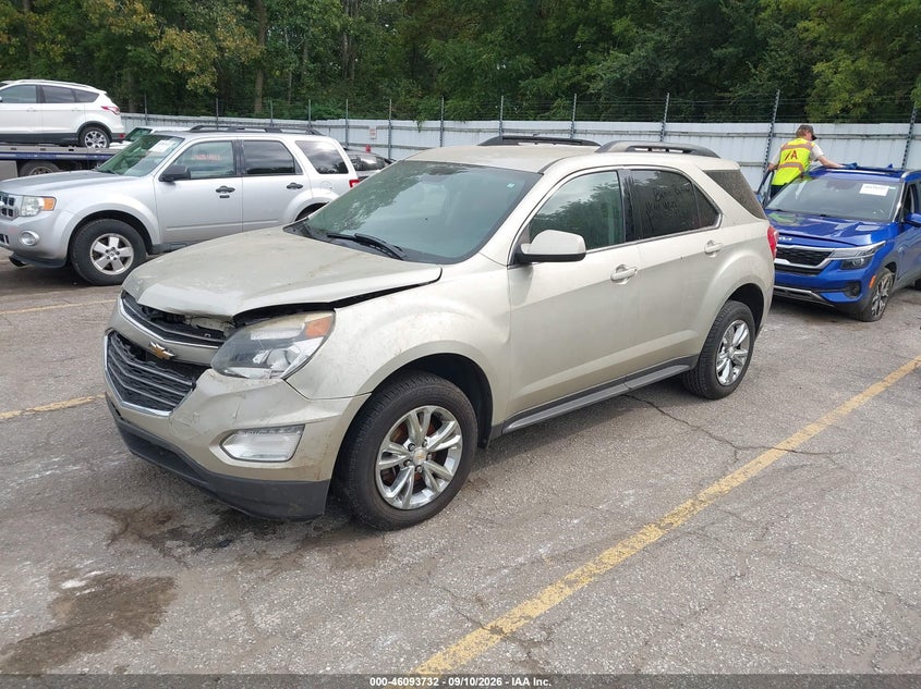 2016 Chevrolet Equinox, Normal Wear & Tear, IAAI, VIN 2GNALCEKXG1107893 — photo 2