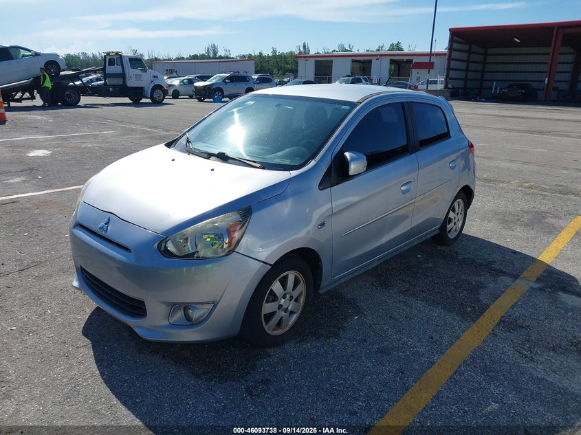 2015 MITSUBISHI MIRAGE auction photo 6
