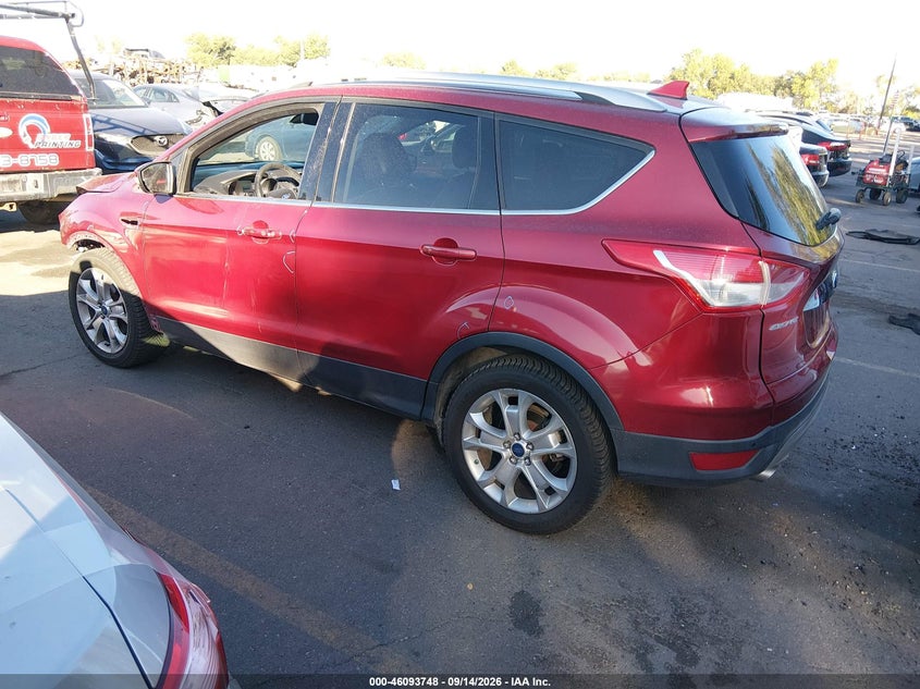 Vin: 1fmcu0jx9gua24664, lot: 46593355, ford escape titanium 20163