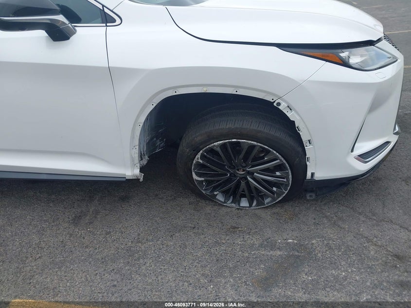 LEXUS RX 350 2022 VIN 2T2HZMAA9NC221418