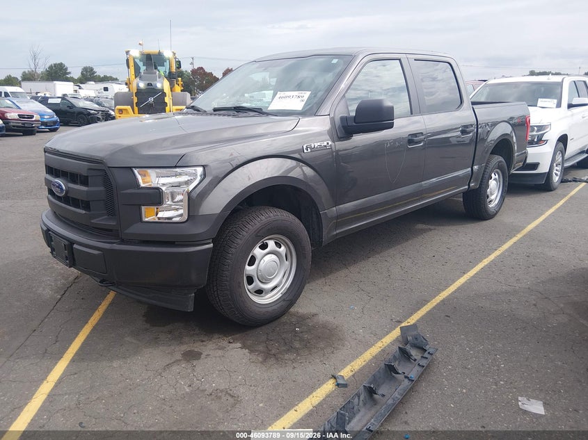 Vin: 1ftew1e88hke26480, lot: 46593396, ford f-150 xl 20172