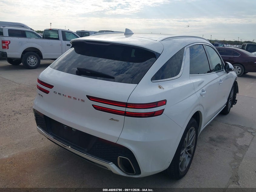 Vin: kmumadtbxsu207359, lot: 46593397, genesis gv70 2.5t awd 20254
