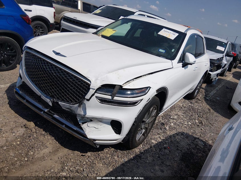 Vin: kmumadtbxsu207359, lot: 46593397, genesis gv70 2.5t awd 20252
