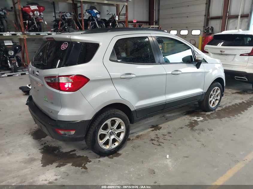 Vin: maj6p1ul7jc242824, lot: 46593399, ford ecosport se 20184