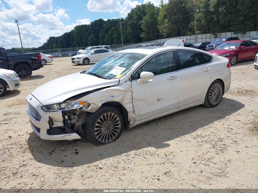 Vin: 3fa6p0k93gr109411, lot: 46593400, ford fusion titanium 20162