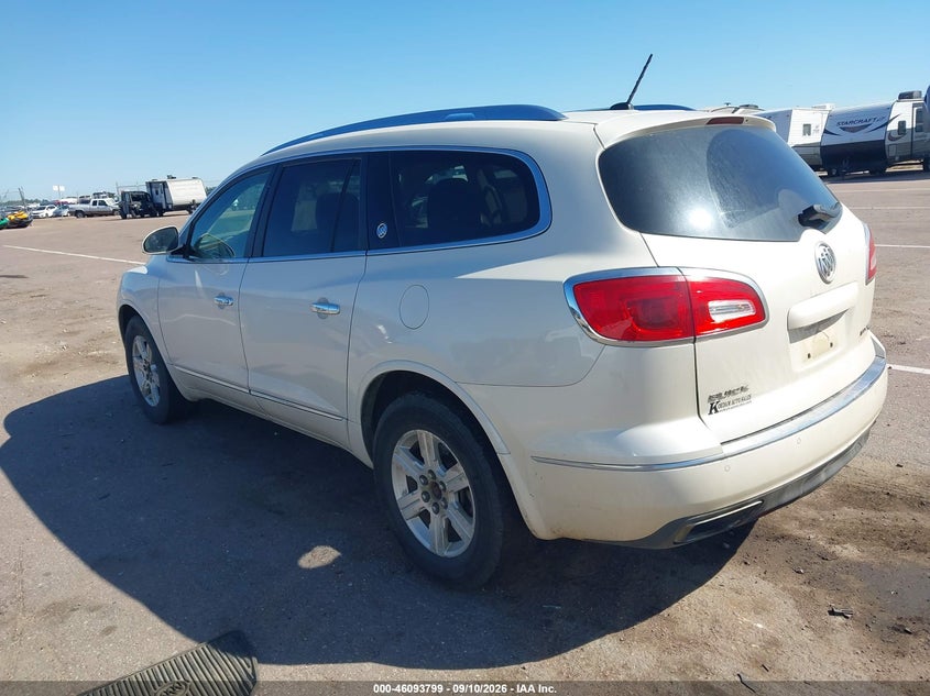 Vin: 5gakvbkd4ej142604, lot: 46593406, buick enclave leather 20143