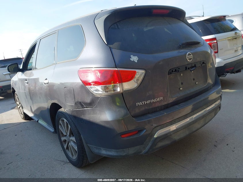 2014 NISSAN PATHFINDER auction photo 3