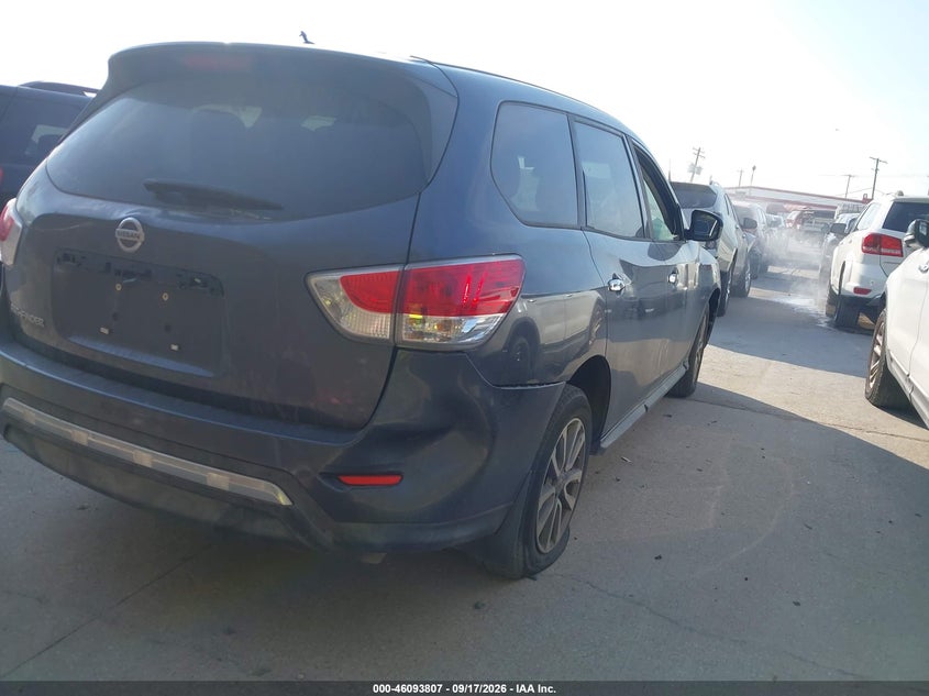 2014 NISSAN PATHFINDER auction photo 4